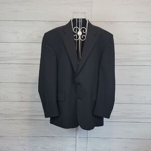 Alexandre London Single Breasted Blazer in Black Mens Size 46R